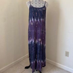 NWT Lani California Tie Dye Maxi Dress M